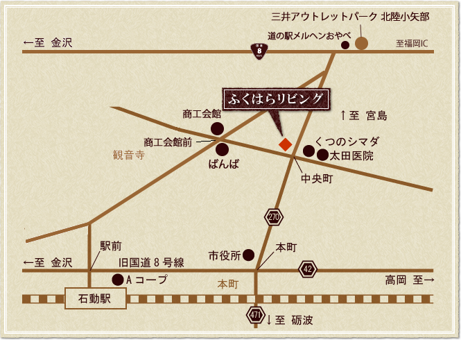 �ӂ��͂烊�r���O�n�}